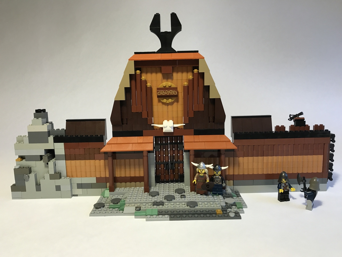 LEGO IDEAS Product Ideas Beowulf & Grendel Scandinavian Mead Hall