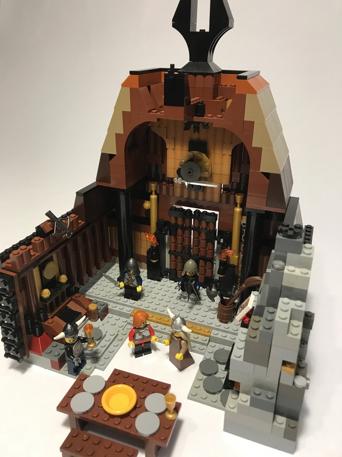 LEGO IDEAS Product Ideas Beowulf & Grendel Scandinavian Mead Hall