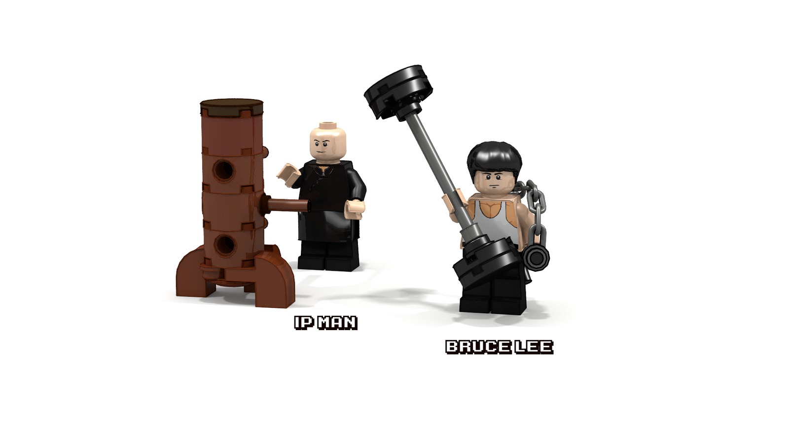 LEGO IDEAS Product Ideas Bruce Lee & Ip Man Training