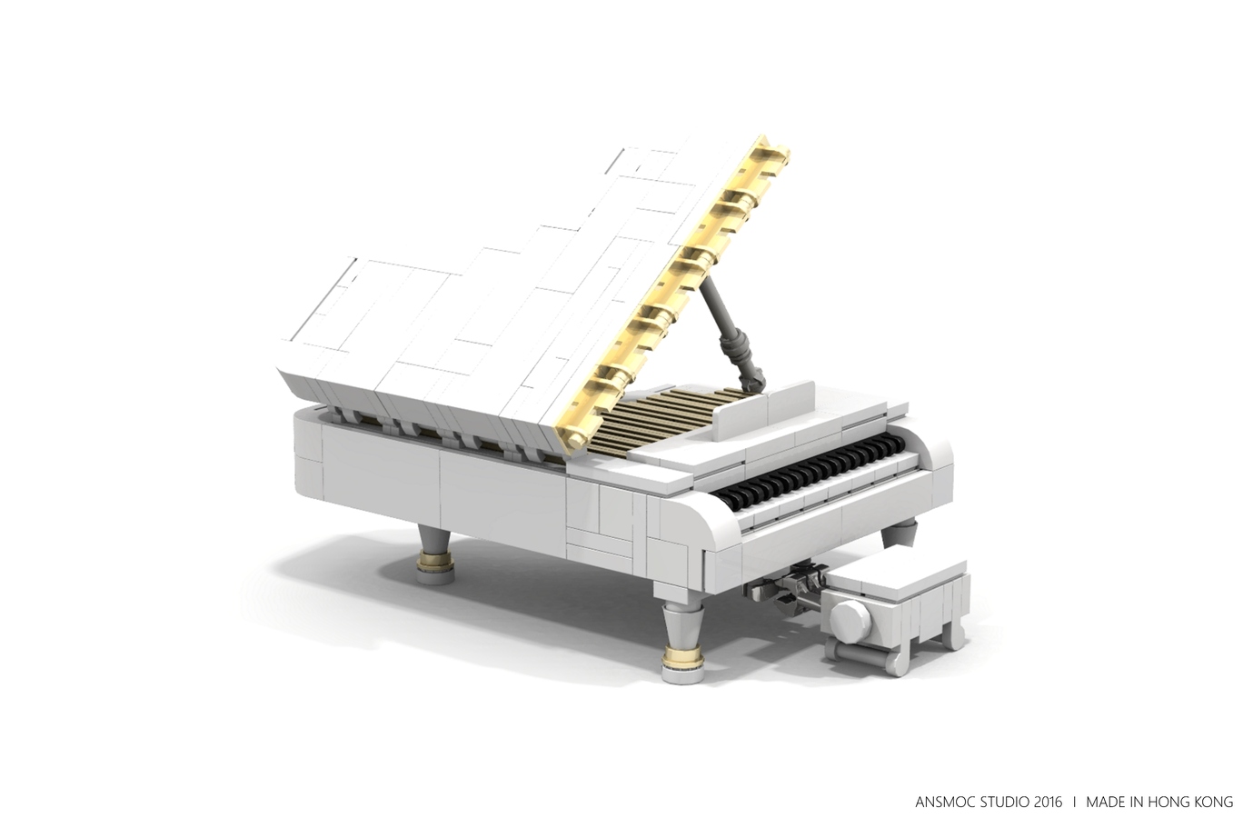 LEGO IDEAS - Product Ideas - The Grand Piano