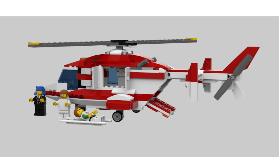 LEGO IDEAS Product Ideas Helicopter First Aid
