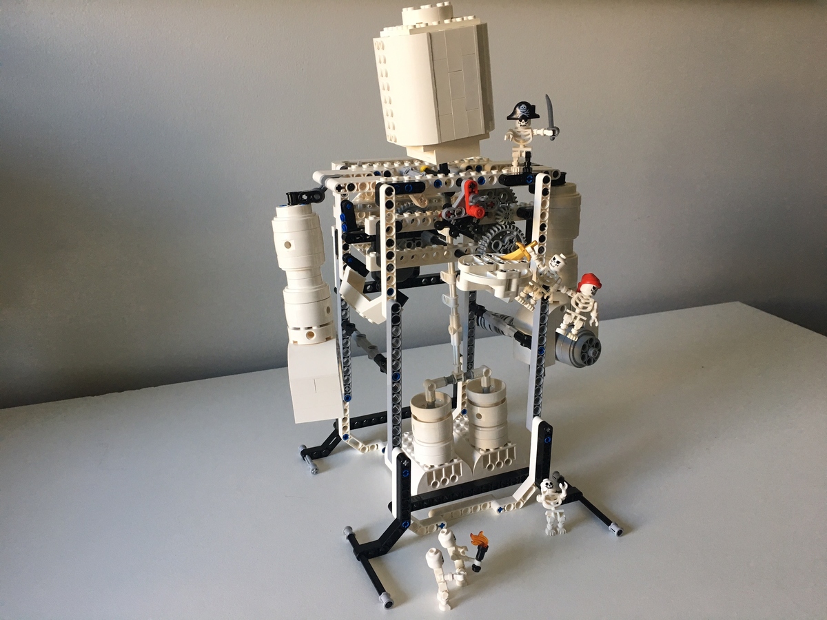 LEGO IDEAS Product Ideas Lego Clockwork Skeleton Timer!
