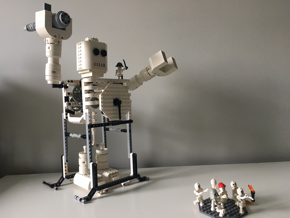 LEGO IDEAS Product Ideas Lego Clockwork Skeleton Timer!