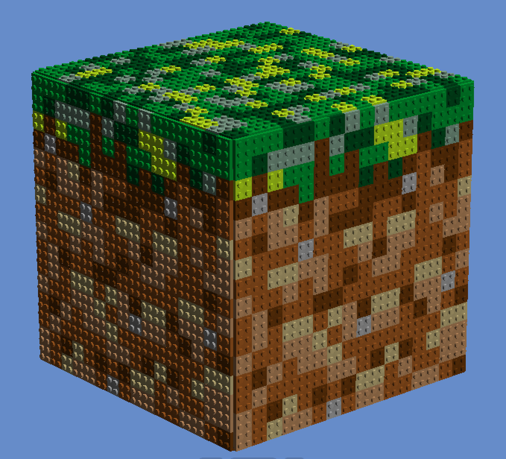 LEGO IDEAS Product Ideas Minecraft Dirt Block