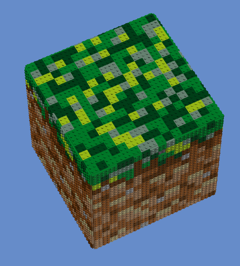Lego ideas product ideas minecraft dirt block