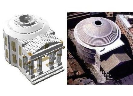 LEGO IDEAS The Pantheon Roman Empire