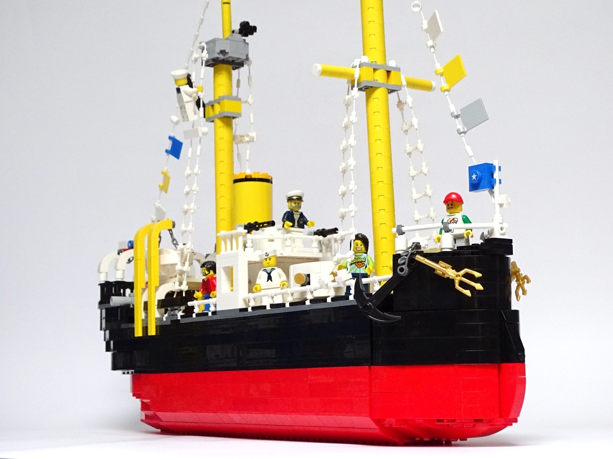 LEGO IDEAS Product Ideas Museum Ship Ironclad "Huáscar"