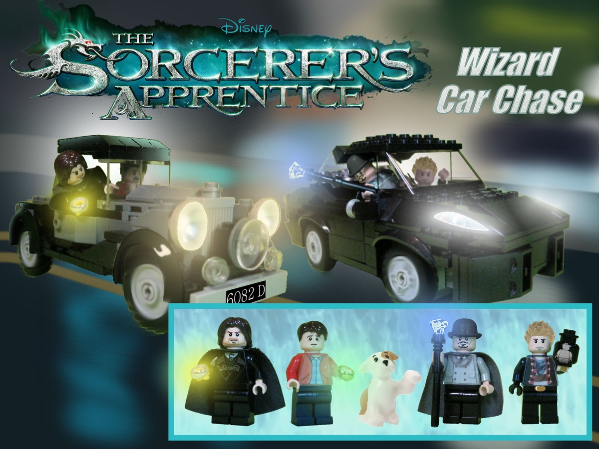 LEGO IDEAS Product Ideas The Sorcerer's Apprentice Wizard Car Chase