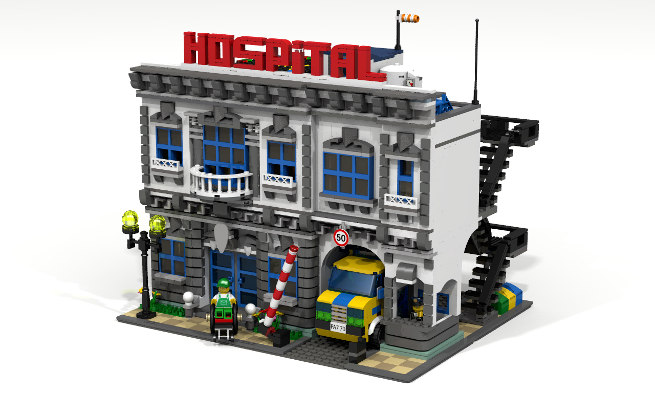LEGO IDEAS Product Ideas Grand Hospital
