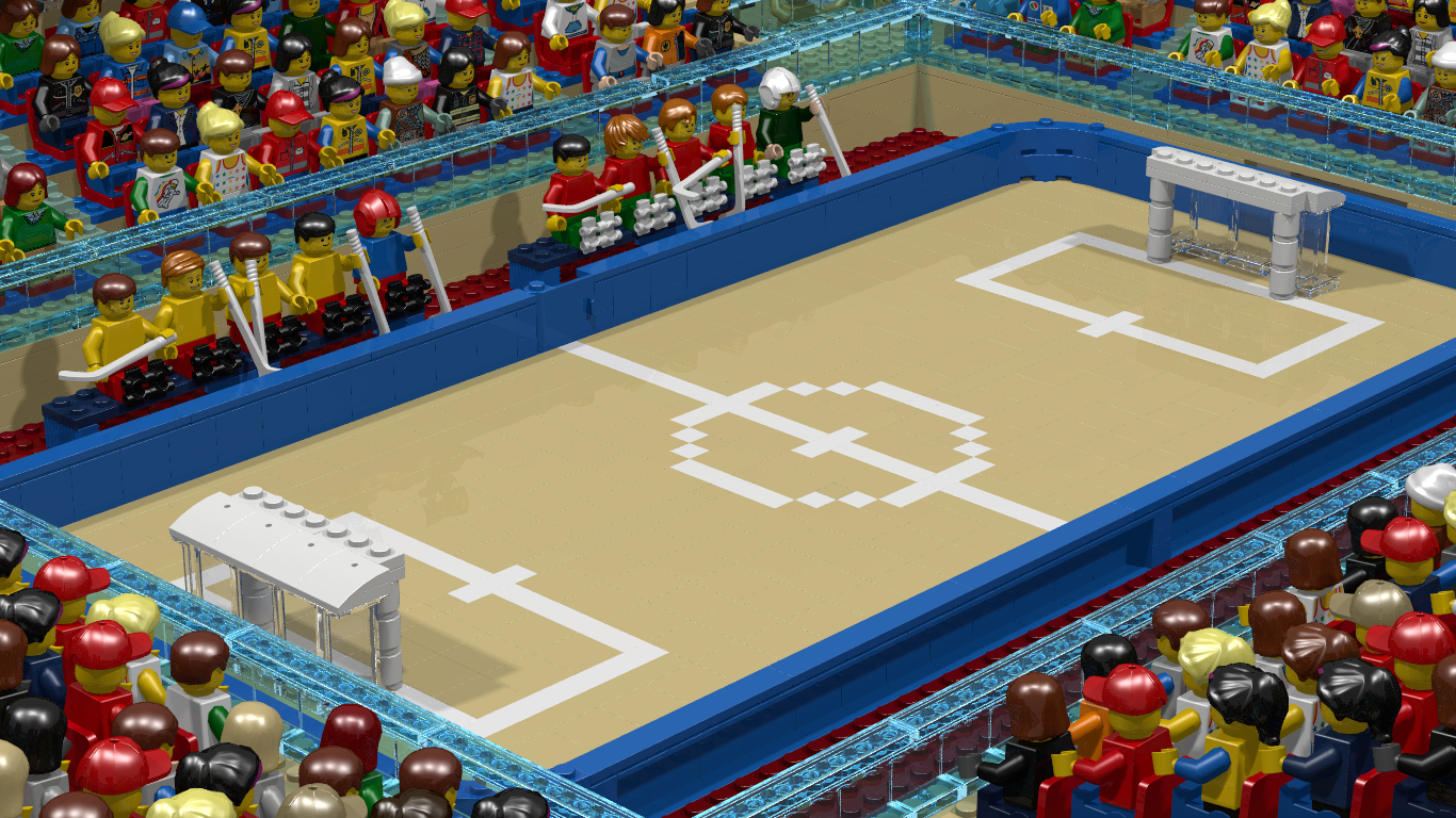 LEGO IDEAS Product Ideas City Sports Centre Modular Courts