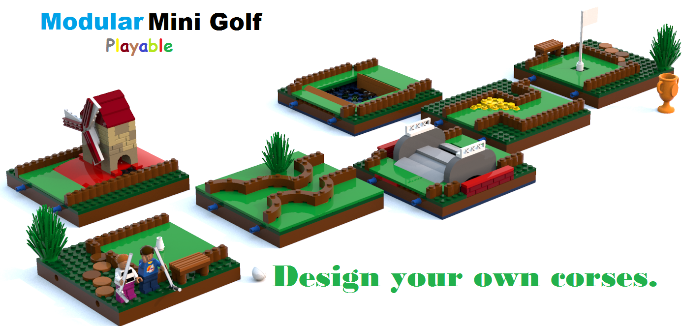 LEGO IDEAS Product Ideas Modular Mini Golf