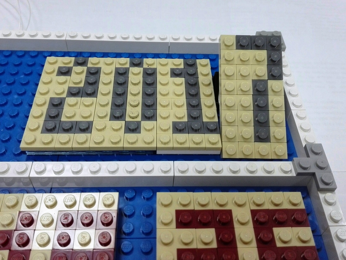 LEGO IDEAS Product Ideas The Lego Wall Calendar