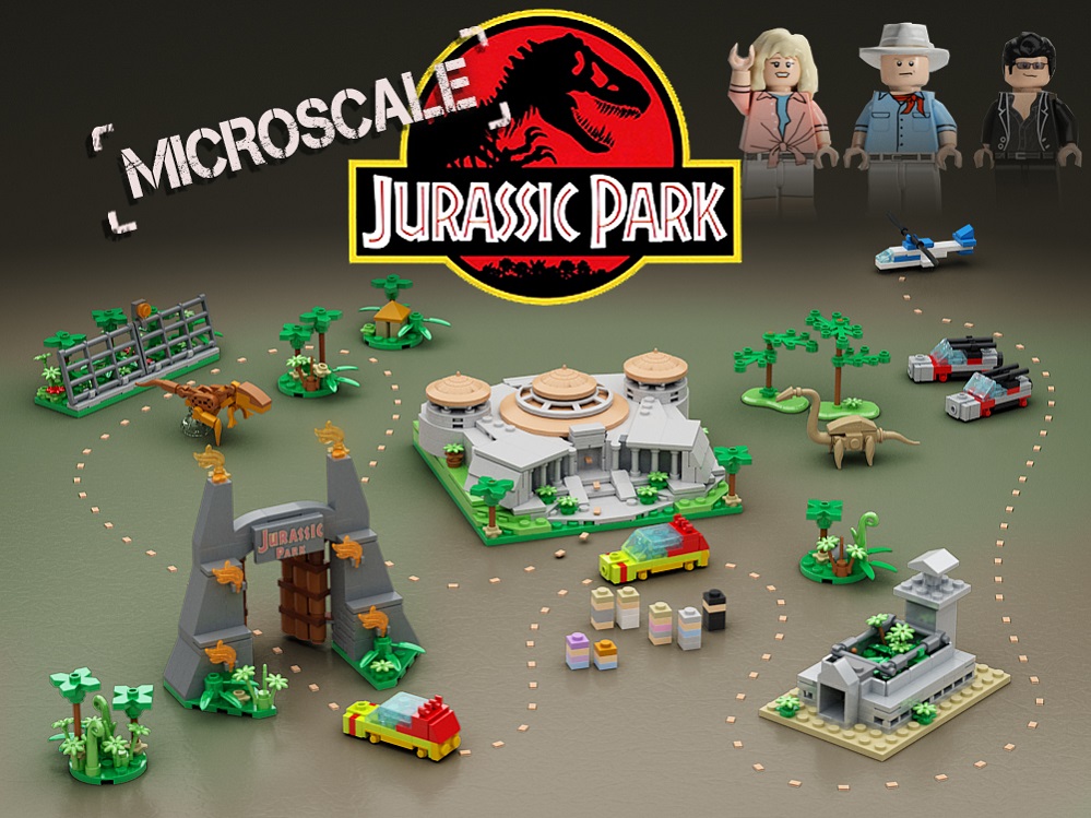 Lego Ideas Product Ideas Microscale Jurassic Park