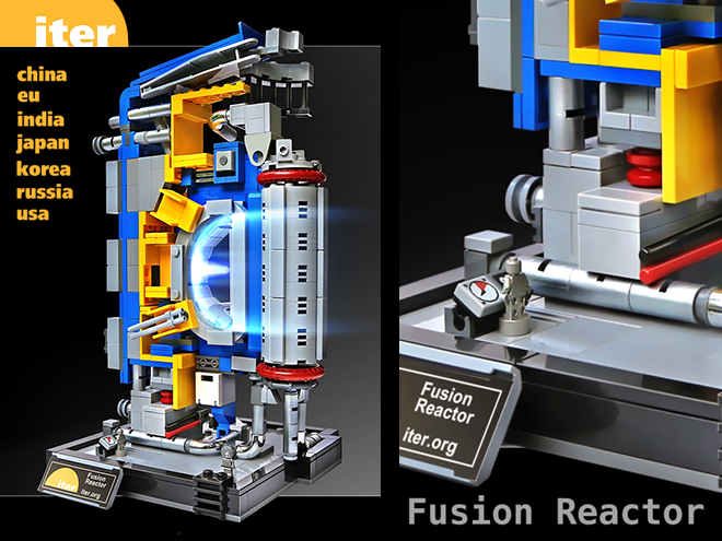 LEGO IDEAS - Product Ideas - ITER Fusion Reactor Segment