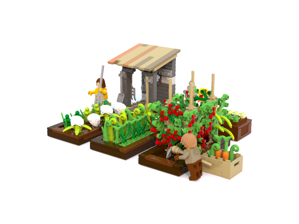LEGO IDEAS - Product Ideas - Vegetable Garden