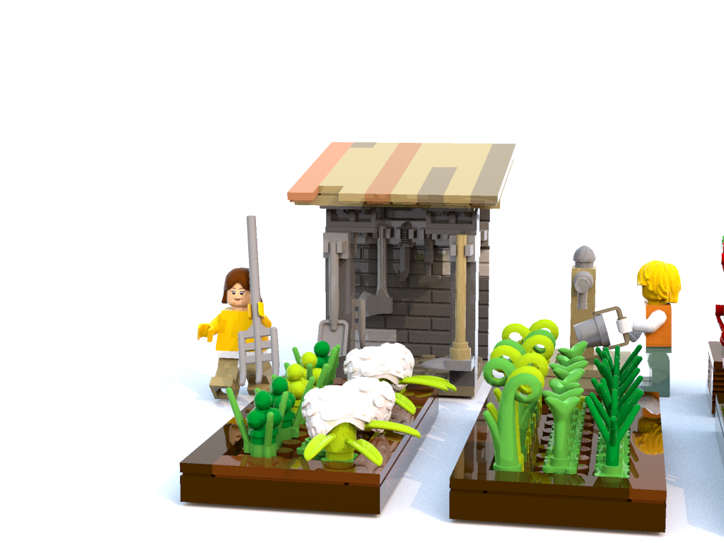 LEGO IDEAS - Product Ideas - Vegetable Garden