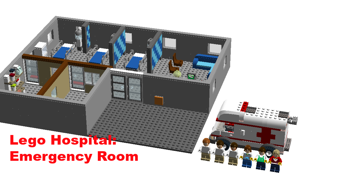 LEGO IDEAS Product Ideas Lego Hospital Emergency Room