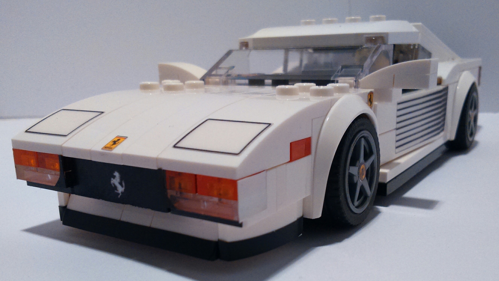 Ferrari testarossa lego