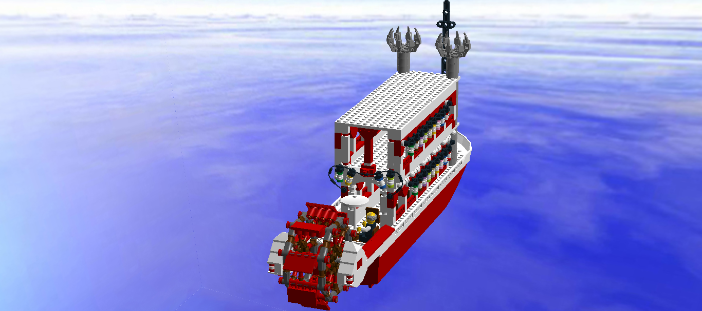 LEGO IDEAS - Product Ideas - Paddle Boat