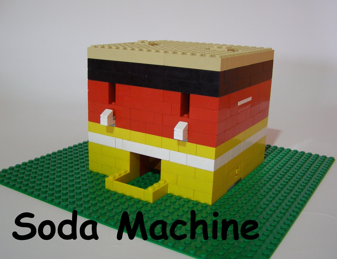 LEGO IDEAS Product Ideas Lego Soda Machine