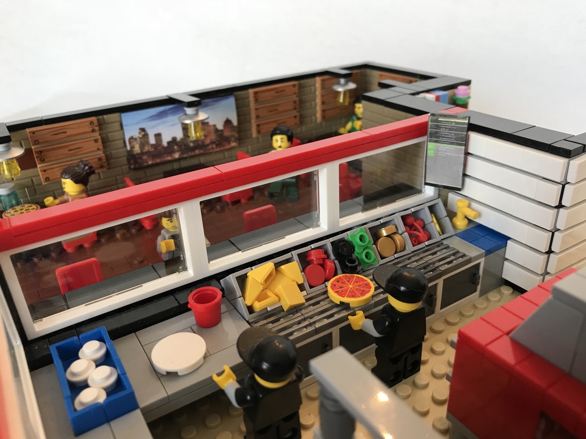 LEGO IDEAS Product Ideas Pizza Delivery Restaurant