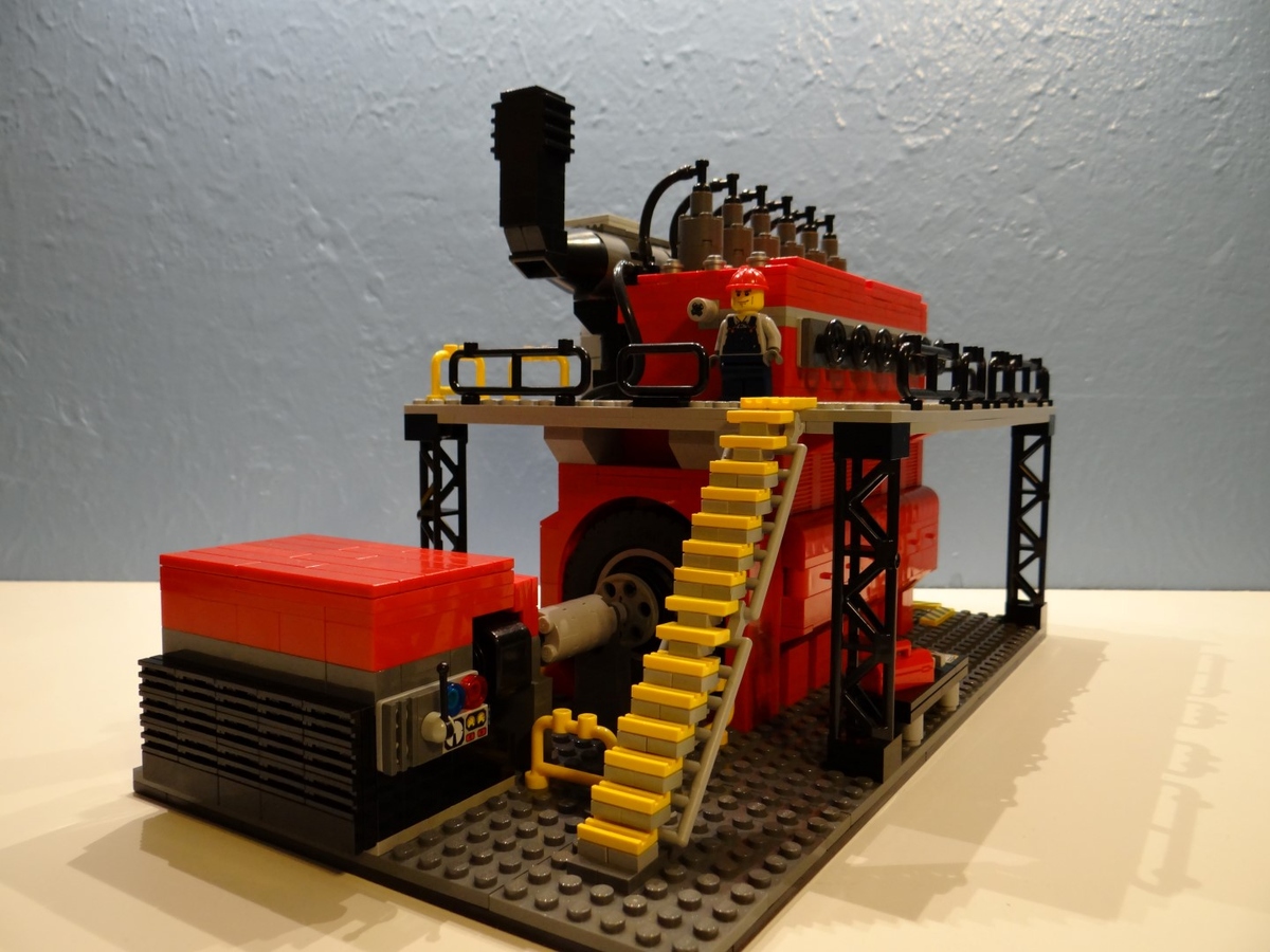 LEGO IDEAS Product Ideas 2Stroke Marine Diesel Engine