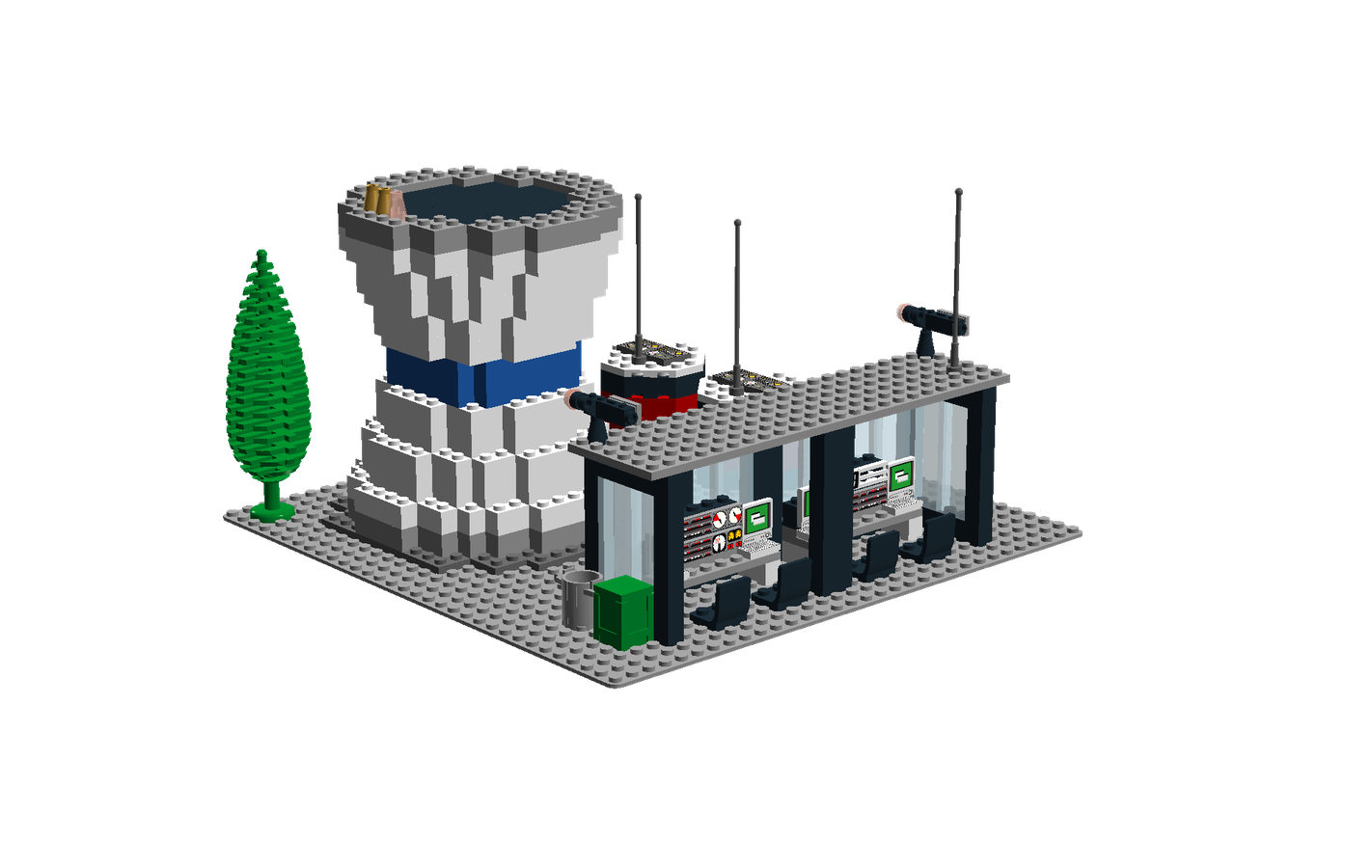 LEGO IDEAS Product Ideas Nuclear Power Facility