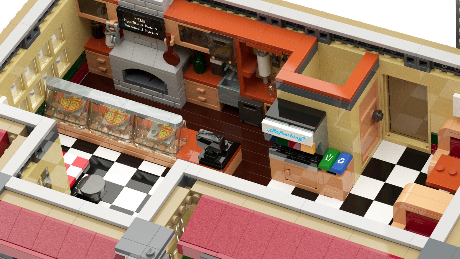 LEGO IDEAS Product Ideas Pizzeria