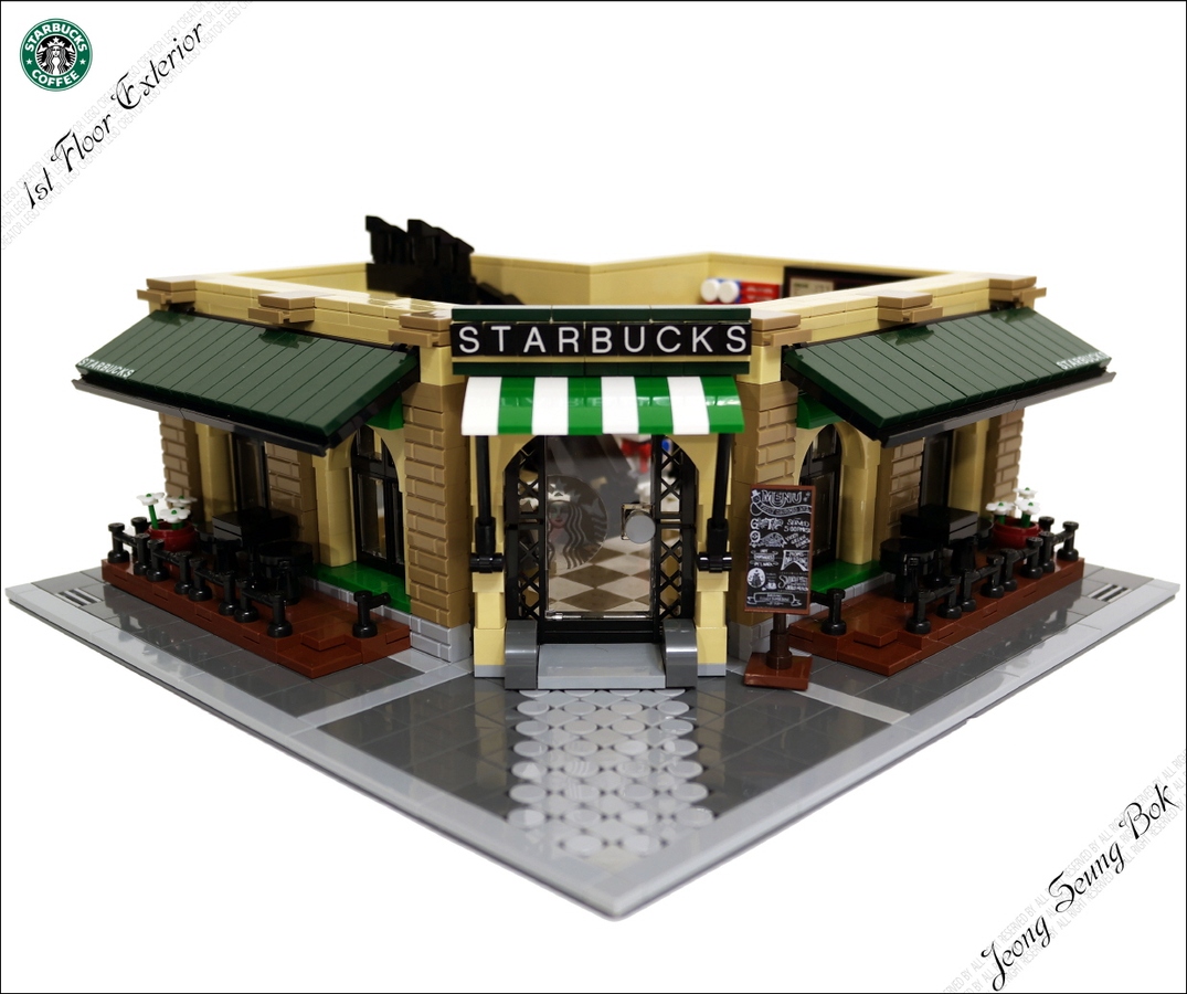 LEGO IDEAS Product Ideas LEGO Starbucks Cafe Modular