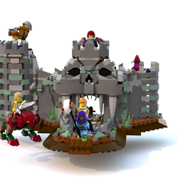 Lego Ideas Product Ideas He Man Siege On Grayskull