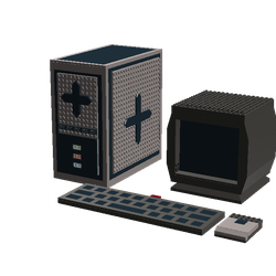 Life Size Lego Computer