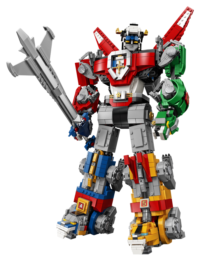 Lego voltron sale video