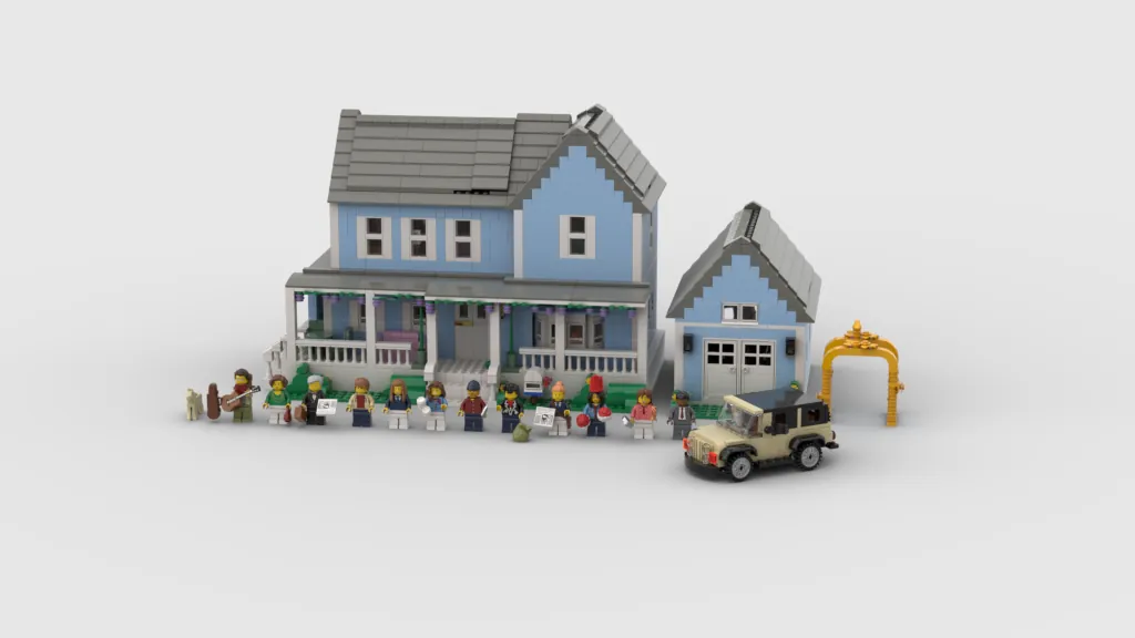 Girl lego cheap house set