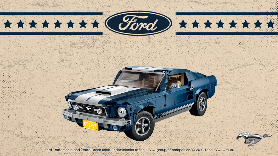 Lego ford best sale mustang 2019