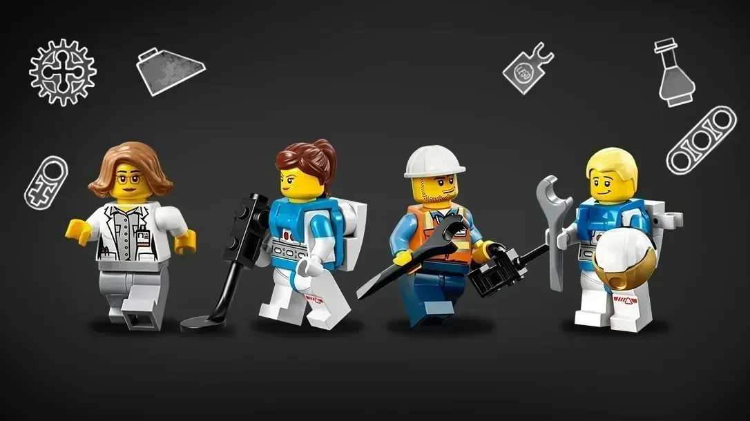 Lego city space online people pack