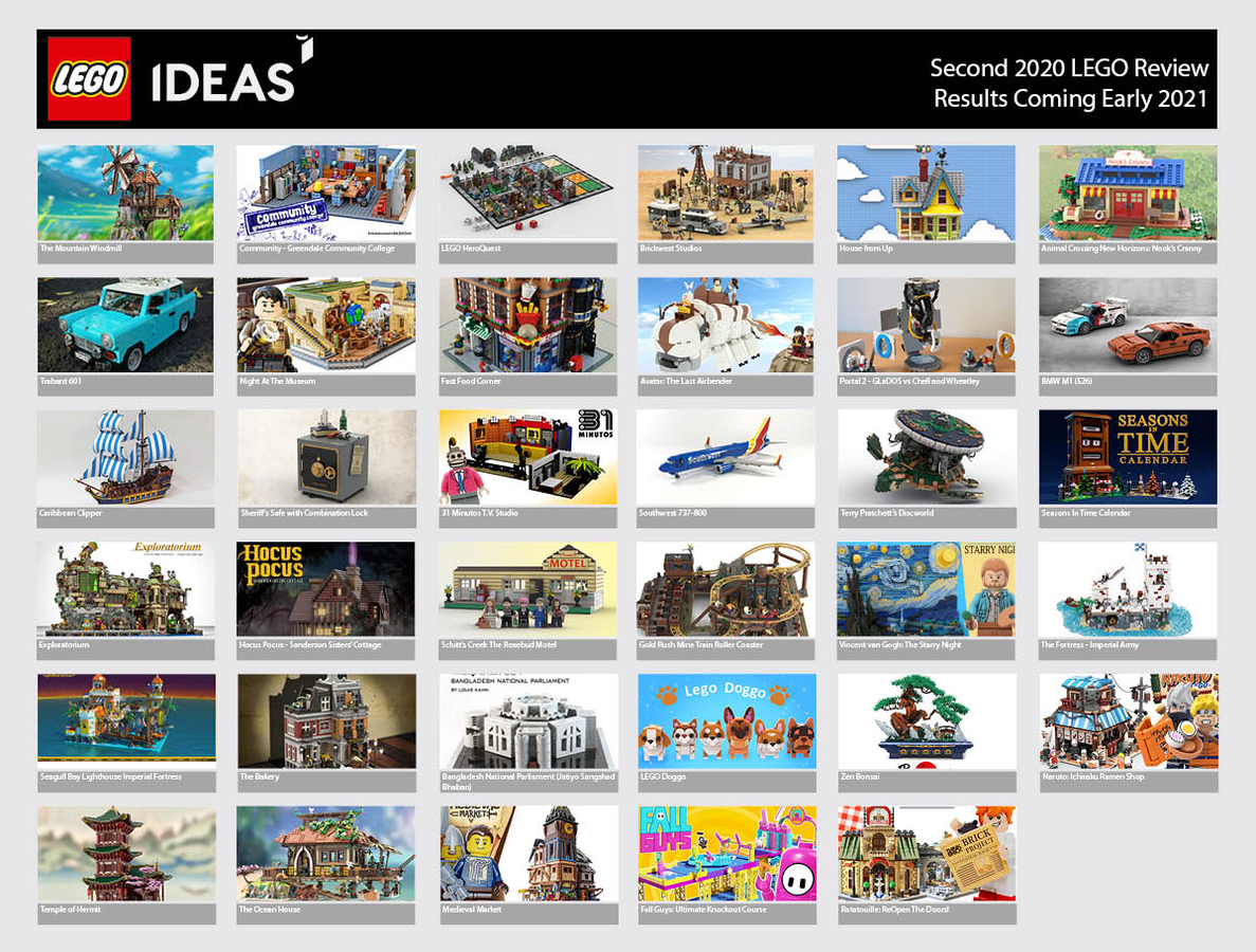 Lego ideas approved store sets