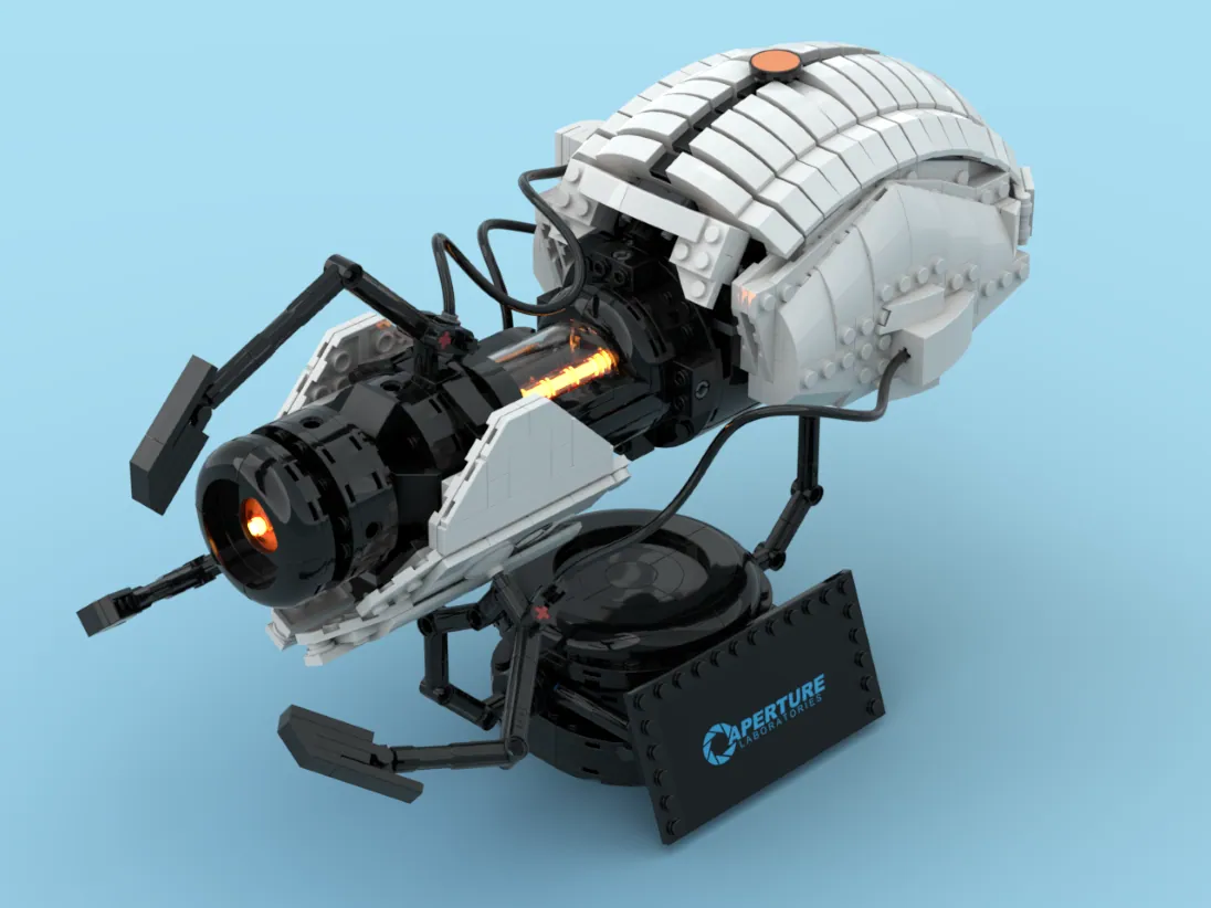 portal 2 lego glados