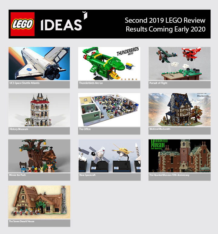 LEGO IDEAS Blog 10 Product Ideas Qualify for the Second 2019