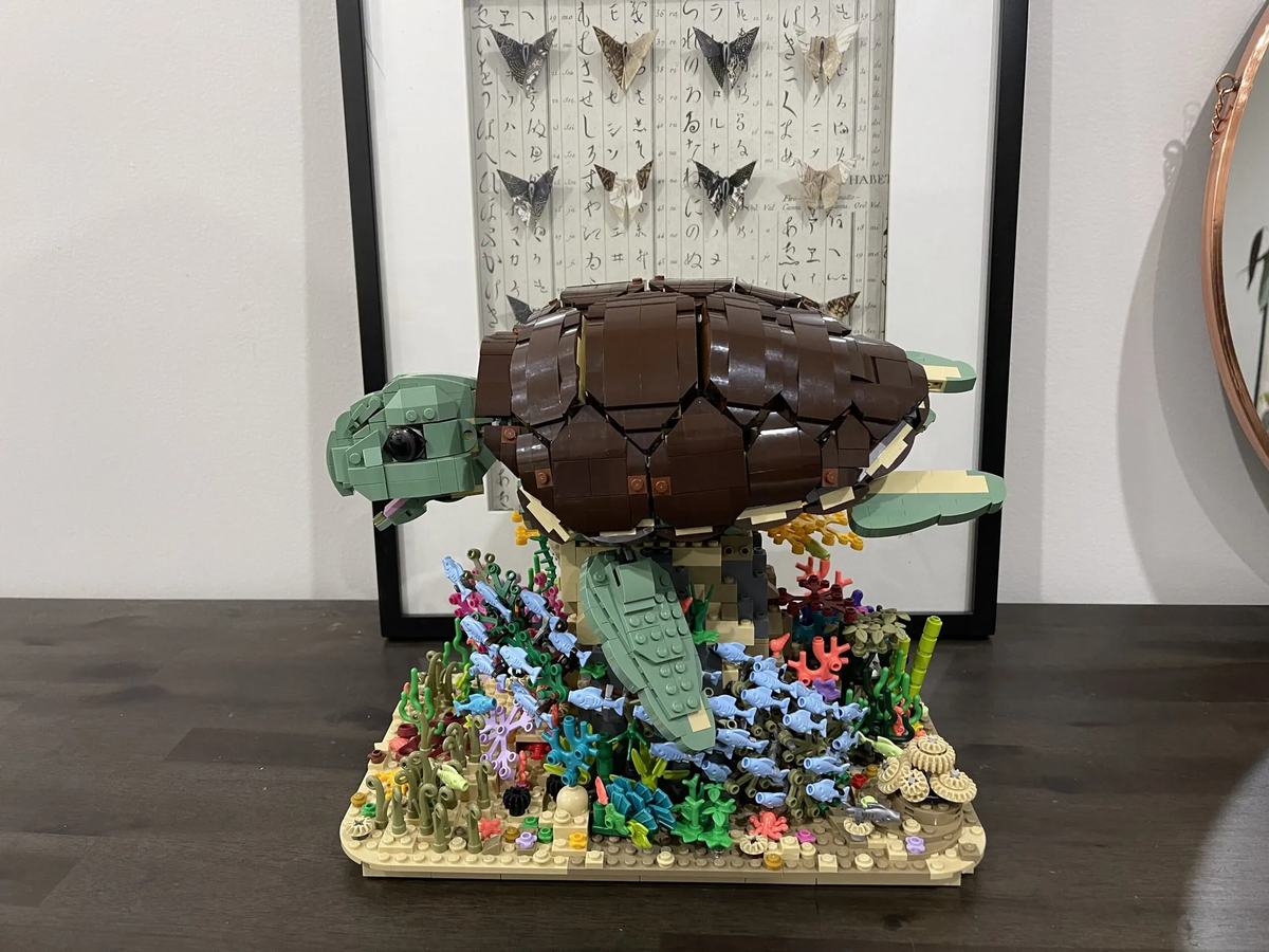 Sea turtle best sale lego set