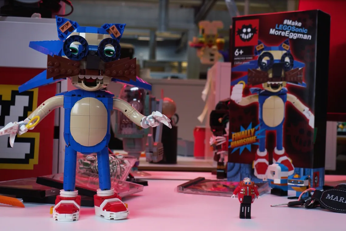 LEGO Dr. Eggman invades another Sonic the Hedgehog game