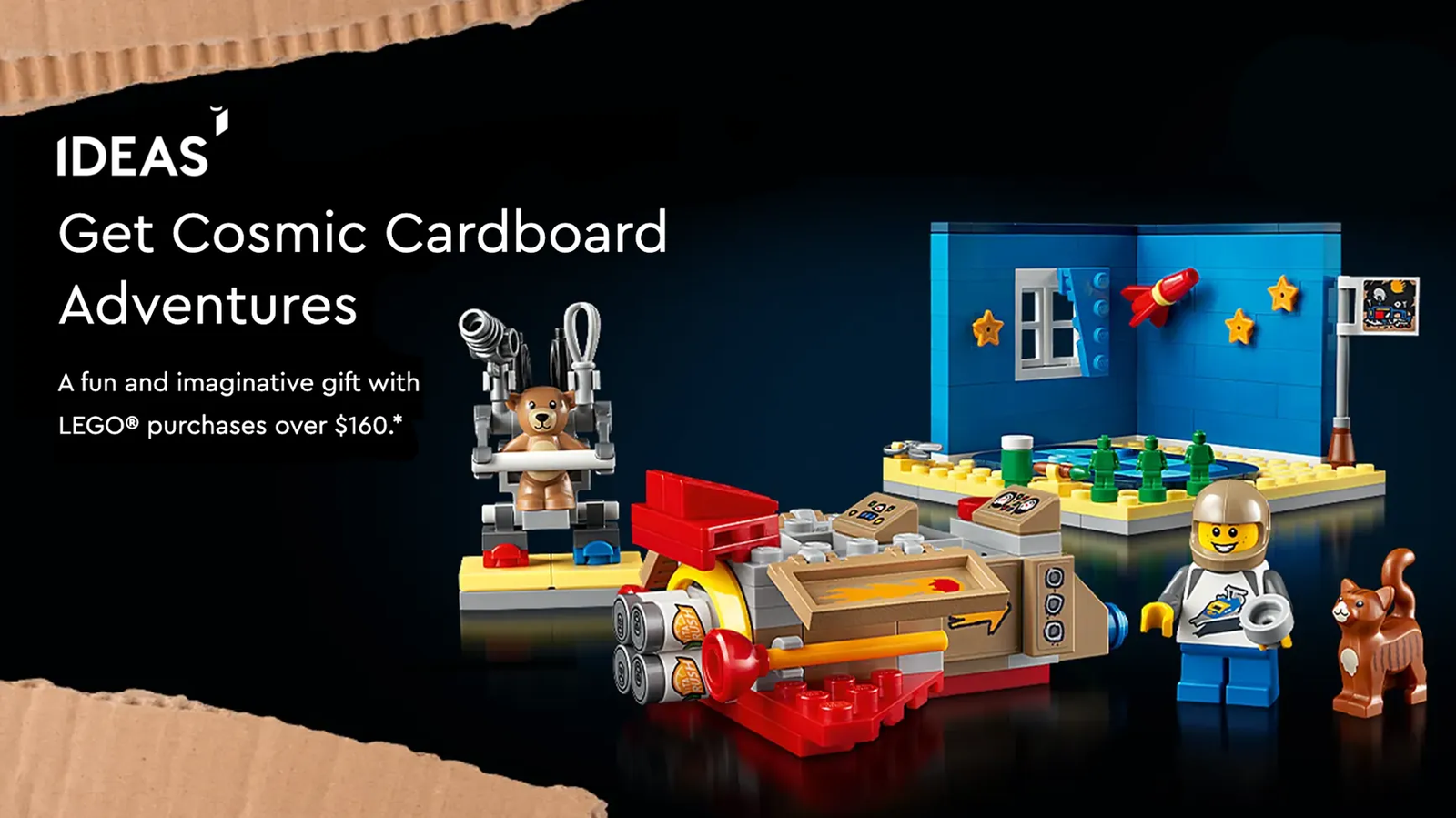 LEGO 40533 Cosmic Cardboard Adventures Lego Ideas Promo : : Jeux  et Jouets