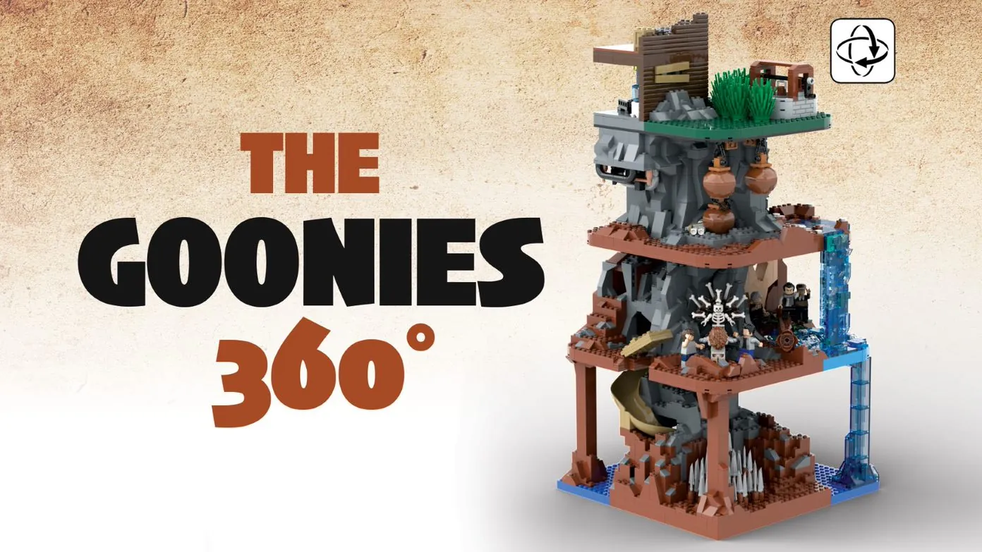 LEGO IDEAS Blog 10K Club Interview THE GOONIES 360 by SaladBricks