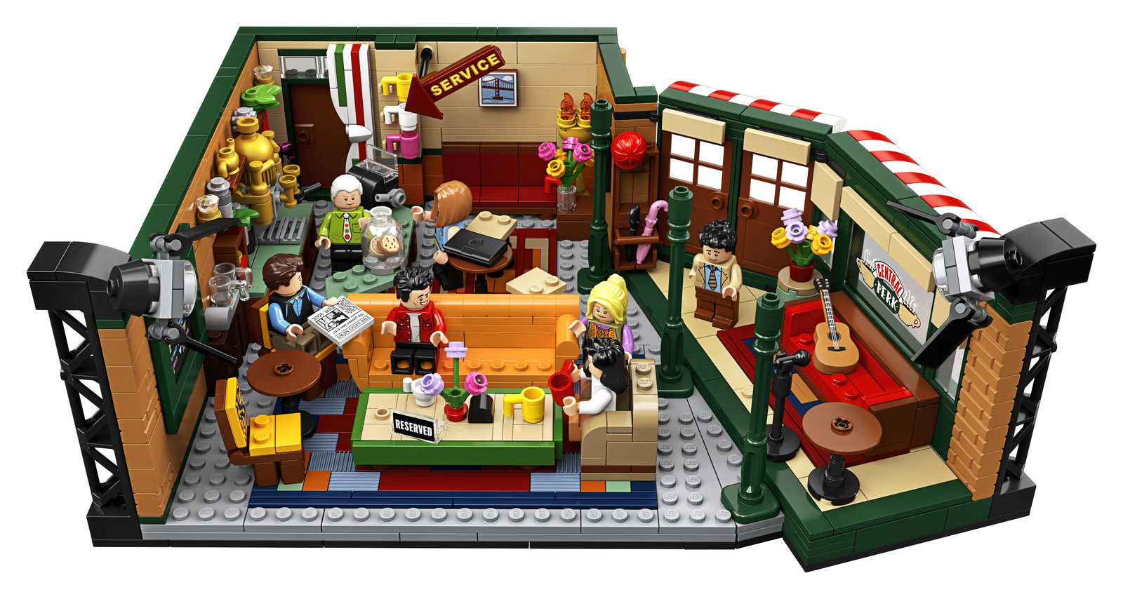 Lego friends sales central perk