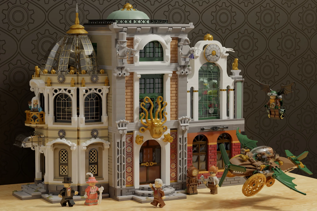 Beauty and the discount beast lego library