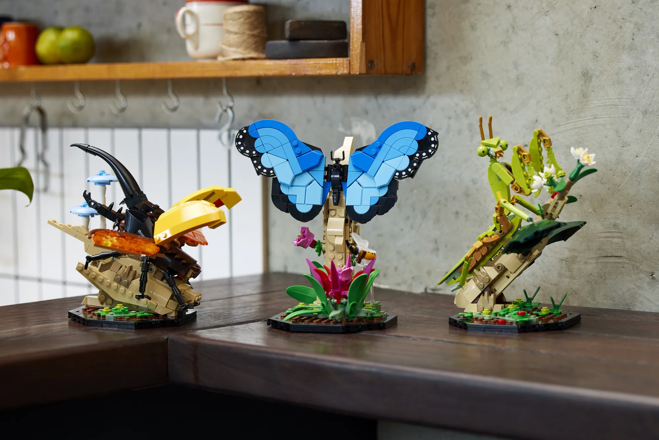 LEGO 21342 The INSECT COLLECTION SET Ideas Praying Mantis Beetle Butterfly  - NEW