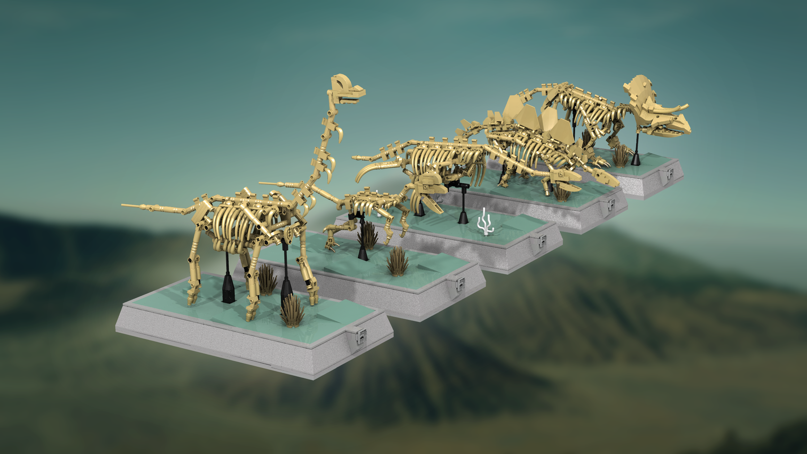 LEGO IDEAS Blog 10K Club Interview Meet Jonathan Brunn of the Dinosaurs Fossils Skeletons