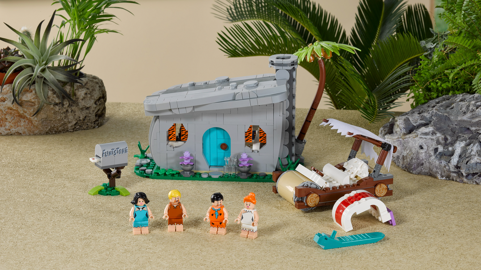 Lego store fred flintstone