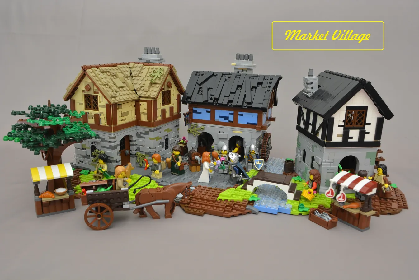 woordenboek Bevestigen aan Diverse LEGO IDEAS - Blog - 10K Club Interview: The Market Village by Commander  Brick