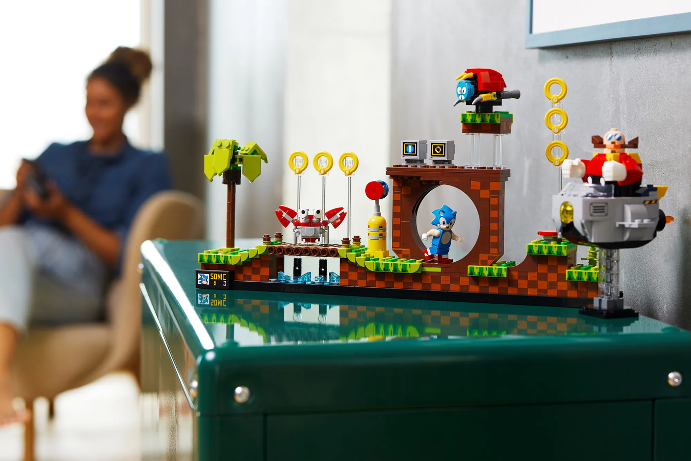 Lego Sonic the Hedgehog  Lego projects, Lego creative, Cool lego creations