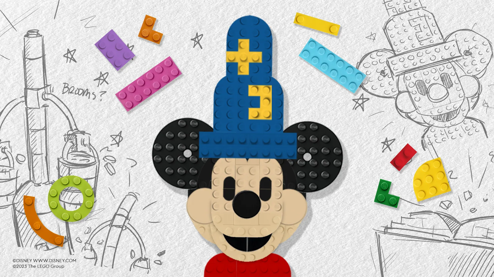 Mickey mouse lego store ideas